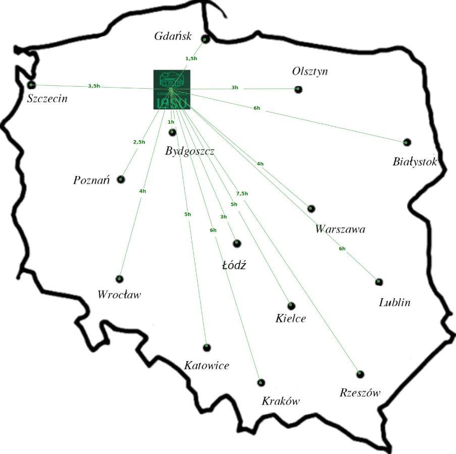 Blizej Lasu Śliwice Buitenkant foto